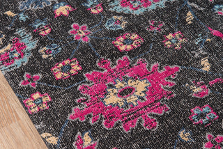 Momeni Jewel JW-01 Charcoal Area Rug Close up