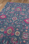 Momeni Jewel JW-01 Denim Area Rug Corner Image Feature