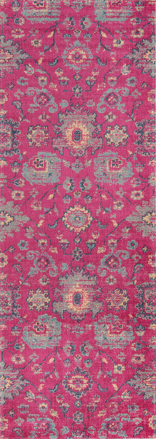 Momeni Jewel JW-01 Pink Area Rug Runner Image