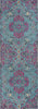 Momeni Jewel JW-02 Blue Area Rug Runner Image