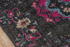 Momeni Jewel JW-02 Charcoal Area Rug Close up