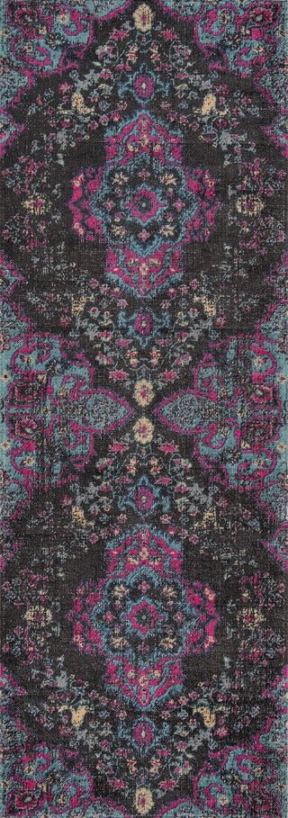 Momeni Jewel JW-02 Charcoal Area Rug Runner Image