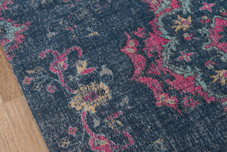 Momeni Jewel JW-02 Denim Area Rug Close up