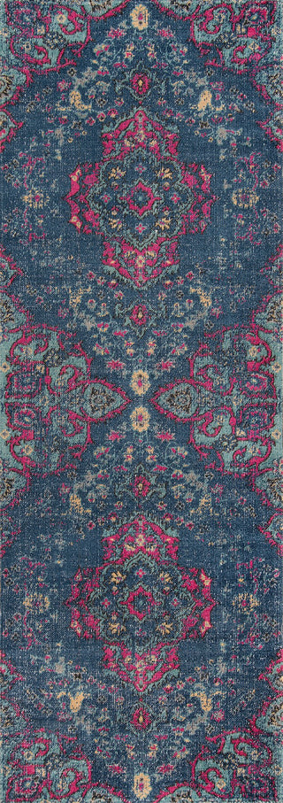 Momeni Jewel JW-02 Denim Area Rug Runner Image