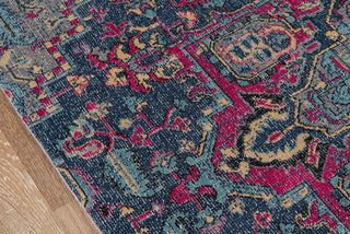 Momeni Jewel JW-03 Denim Area Rug Close up