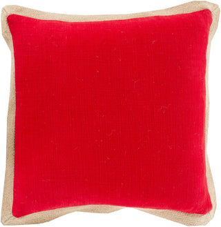 Surya Jute Flange Bold Border JF-002 Pillow