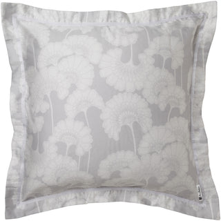 Surya Japanese Floral JFB-2003 Gray Bedding by Florence Broadhurst Euro Sham