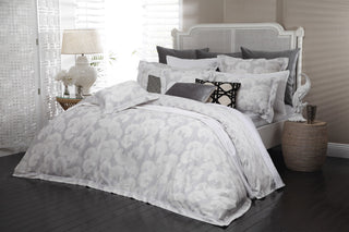 Surya Japanese Floral JFB-2003 Gray Bedding by Florence Broadhurst 