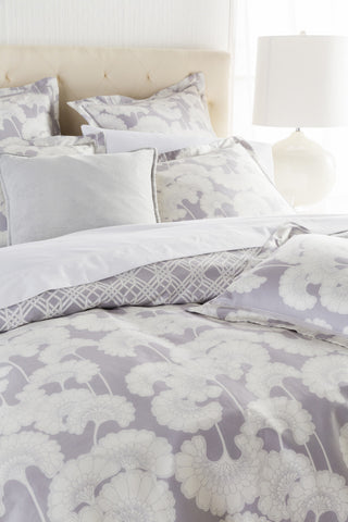 Surya Japanese Floral JFB-2003 Gray Bedding by Florence Broadhurst 