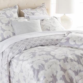 Surya Japanese Floral JFB-2003 Gray Bedding by Florence Broadhurst 