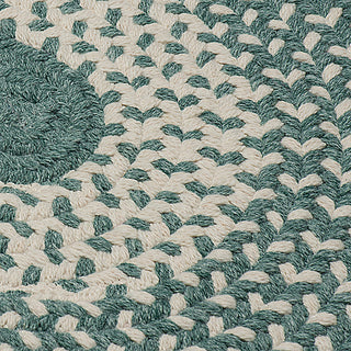 Colonial Mills Jackson JK10 Teal Area Rug Closeup Image