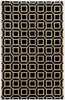 Rizzy Julian Pointe JP8617 Black / Beige Area Rug