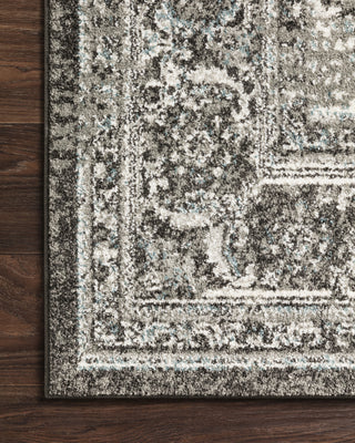 Loloi Joaquin JOA-01 Charcoal/Ivory Area Rug Runner Image Feature