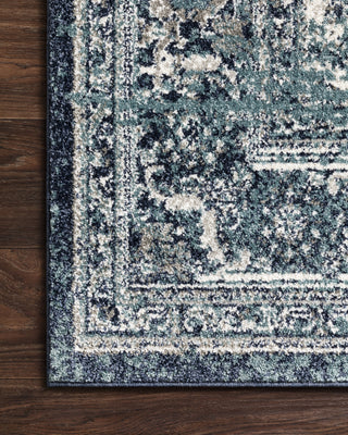 Loloi Joaquin JOA-01 Ocean/Ivory Area Rug Runner Image Feature