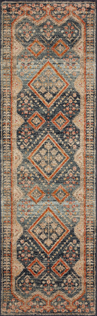 Loloi II Jocelyn JOC-05 Navy/Multi Area Rug 2'3''x 7'6'' Runner