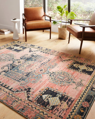 Loloi II Jocelyn JOC-06 Rose/Rose Area Rug Room Scene 2