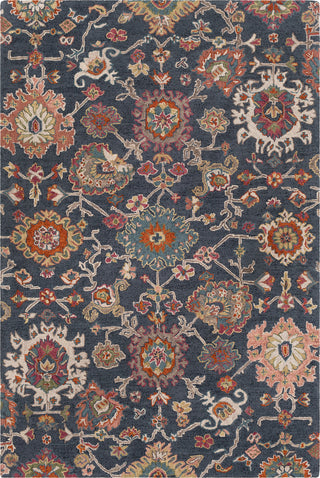 Surya Joli JOI-1000 Charcoal Ivory Clay Garnet Olive Burnt Orange Camel Dark Green Area Rug main image