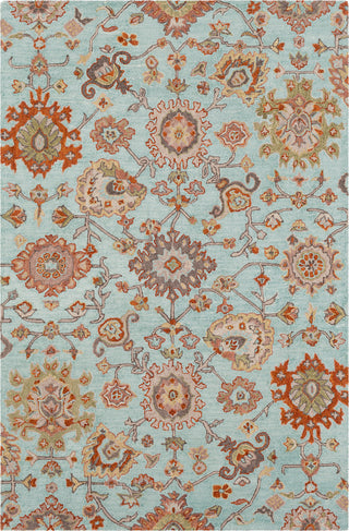 Surya Joli JOI-1001 Sea Foam Burnt Orange Dark Brown Olive Taupe Camel Light Gray Area Rug main image