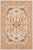 Surya Joli JOI-1005 Peach Cream Taupe Rust Aqua Olive Camel Area Rug main image