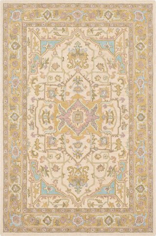 Surya Joli JOI-1008 Olive Butter Mauve Taupe Aqua Area Rug main image