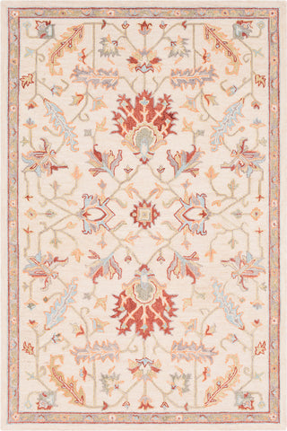 Surya Joli JOI-1009 Khaki Dark Red Olive Sage Peach Medium Gray Area Rug main image