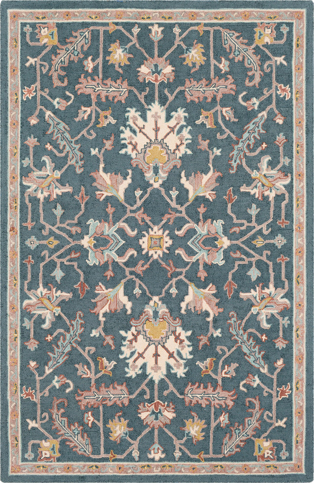 Surya Joli JOI-1011 Teal Taupe Beige Camel Olive Sea Foam Area Rug main image