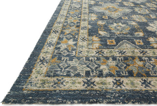 Loloi Josephine JK-01 Blue/Blue Area Rug Detail Shot