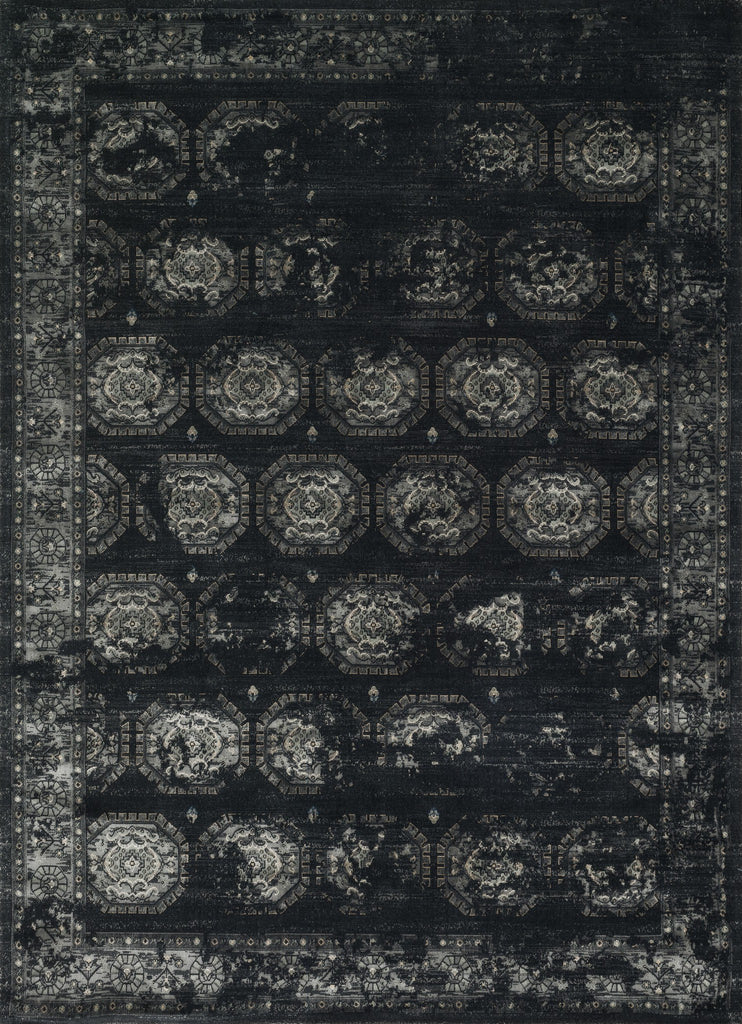 Loloi Journey JO-08 Black / Charcoal Area Rug main image
