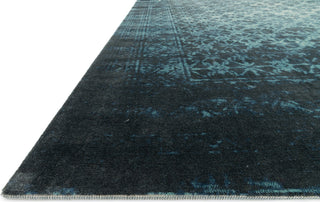 Loloi Journey JO-10 Indigo / Blue Area Rug Corner Shot