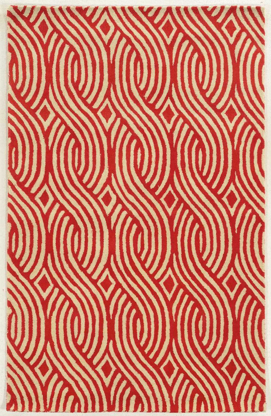 Rizzy Julian Pointe JP8613 Ivory/Red Area Rug main image