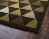 Rizzy Julian Pointe JP8760 Brown Area Rug Corner Shot