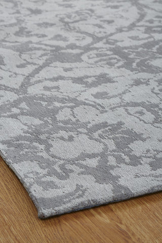 Kalaty Jardin JR-636 Hazy Platinum Area Rug Angle Image