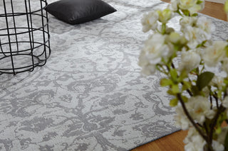 Kalaty Jardin JR-636 Hazy Platinum Area Rug Backing Image