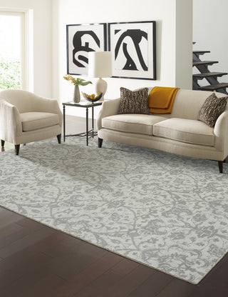 Kalaty Jardin JR-636 Hazy Platinum Area Rug Room Image Feature