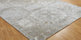 Kalaty Jardin JR-639 Sky Zinc Area Rug Detail Image