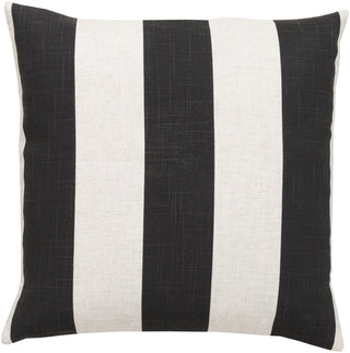 Surya Simple Stripe Striking JS-009 Pillow 18 X 18 X 4 Down filled