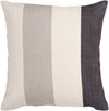 Surya Simple Stripe Striking JS-011 Pillow 18 X 18 X 4 Down filled