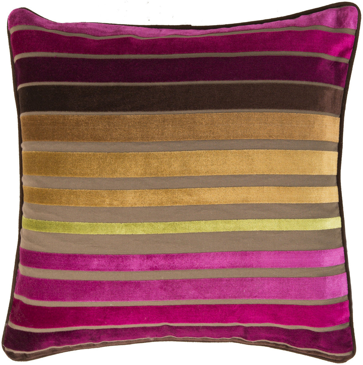 Surya Velvet Stripe Sparkling JS-020 Pillow