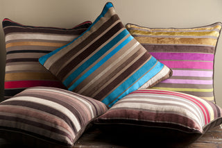 Surya Velvet Stripe Sparkling  Feature