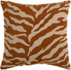 Surya Velvet Zebra Eye-catching Patterned JS-028 Pillow 18 X 18 X 4 Poly filled