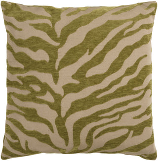 Surya Velvet Zebra Eye-catching Patterned JS-029 Pillow 22 X 22 X 5 Poly filled