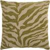 Surya Velvet Zebra Eye-catching Patterned JS-029 Pillow 18 X 18 X 4 Down filled
