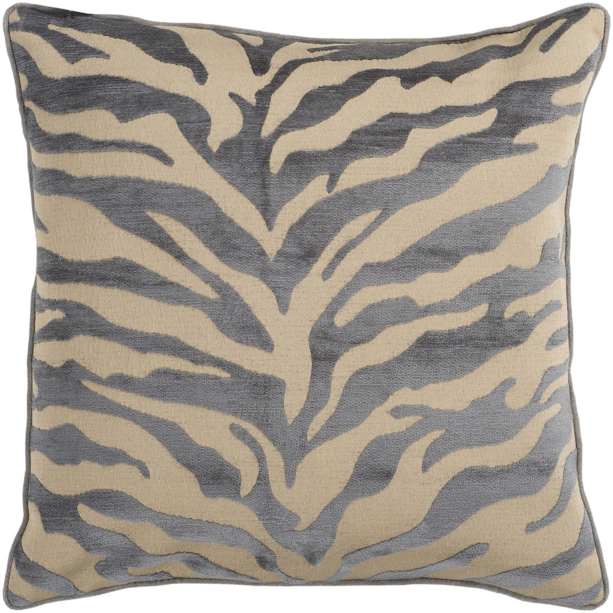Surya Velvet Zebra Eye-catching Patterned JS-032 Pillow