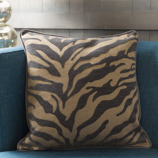 Surya Velvet Zebra Eye-catching Patterned  Feature