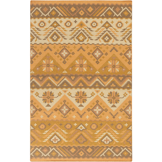 Surya Jewel Tone JT-2055 Tangerine Area Rug 5' x 8'