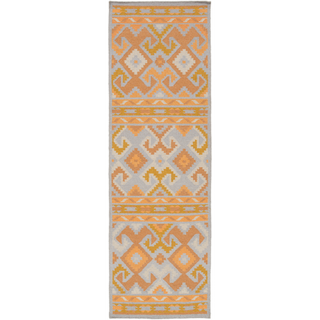 Surya Jewel Tone Ii JTII-2053 Burnt Orange Area Rug 2'6'' x 8' Runner