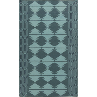 Surya Jewel Tone Ii JTII-2065 Teal Area Rug 5' x 8'