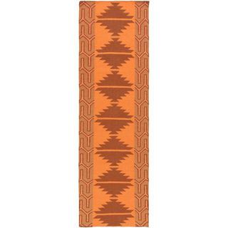 Surya Jewel Tone Ii JTII-2070 Burnt Orange Area Rug 2'6'' x 8' Runner