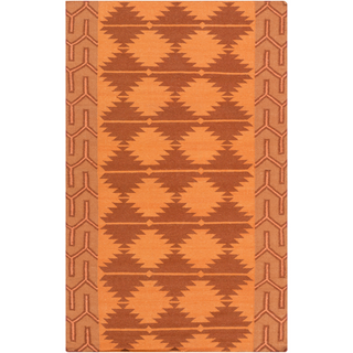 Surya Jewel Tone Ii JTII-2070 Burnt Orange Area Rug 5' x 8'