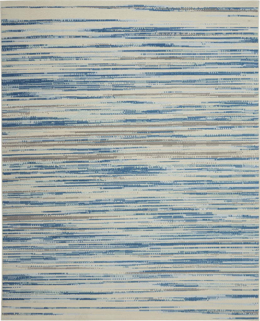 Nourison Jubilant JUB04 Blue Area Rug